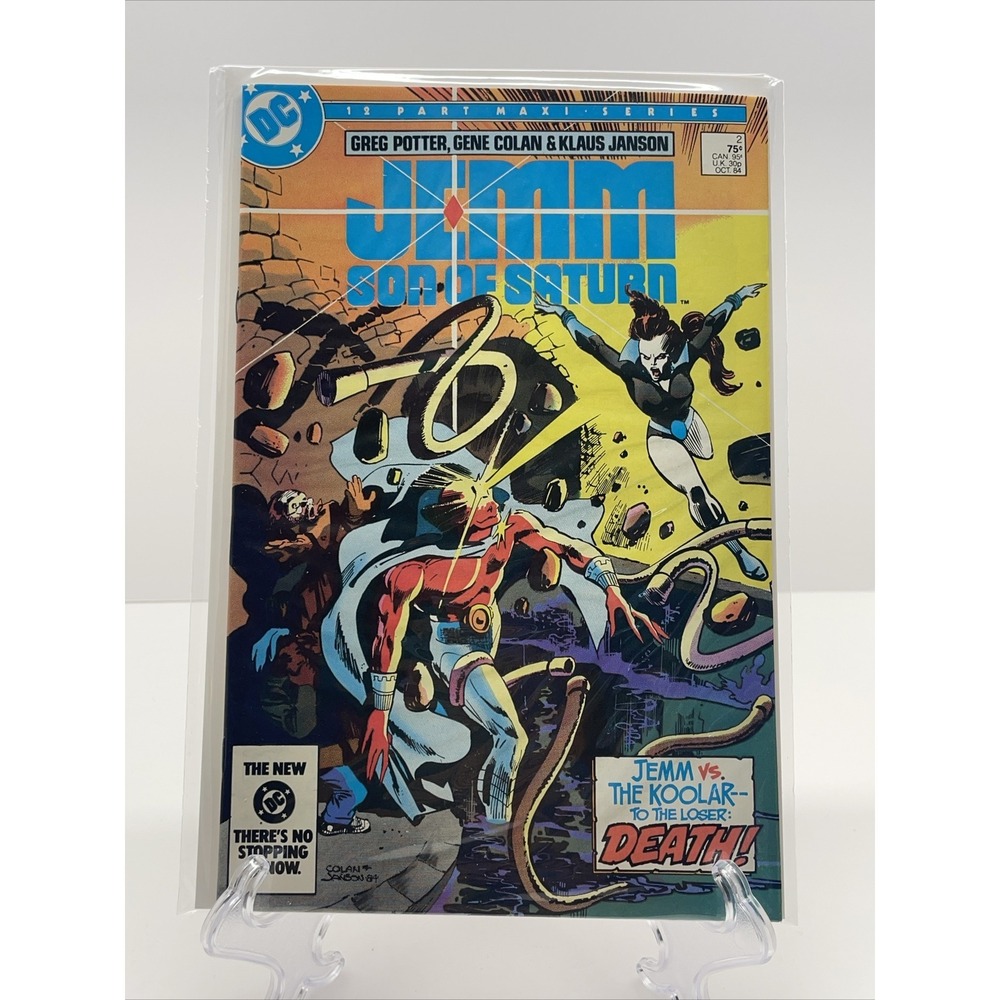 Jemm Son of Saturn Issue #2 - October 1984 - DC Comics